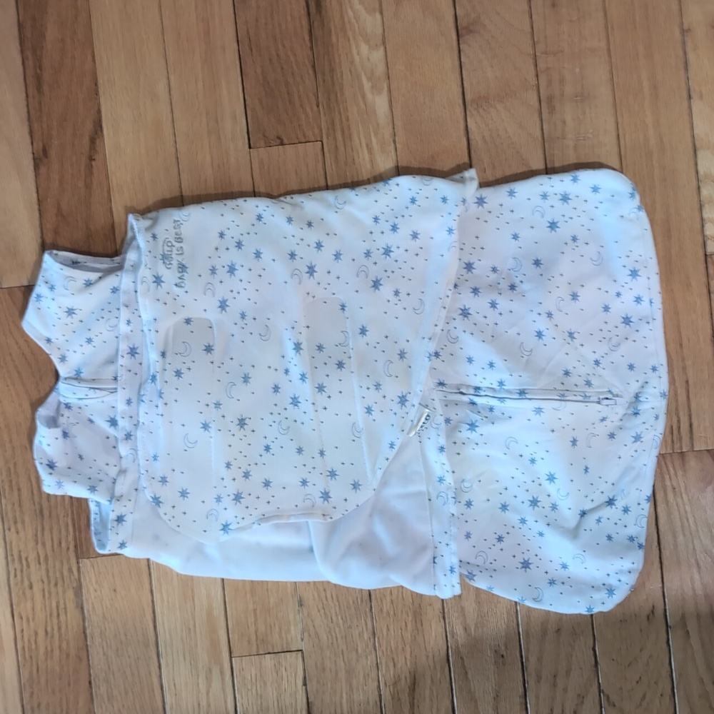 Halo Newborn Swaddle Blue Stars